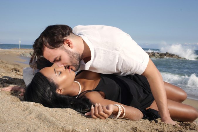 Ebony babe NoeMilk deepthroats and swallows cum outdoors photo 11